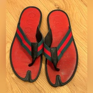 Vintage Gucci Men’s FlipFlops Flats Size 42